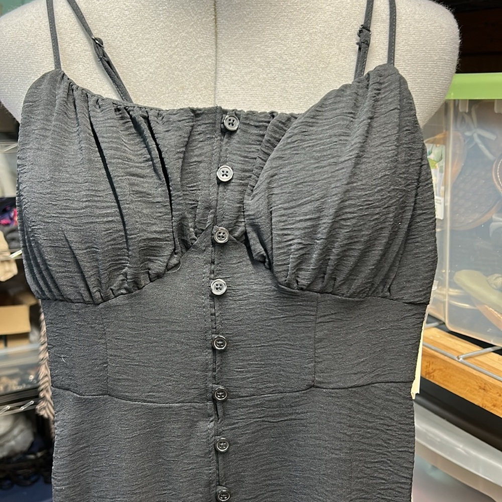 NWT NB woven‎ midi dress black soot
Size S (4-6) - Picture 2 of 7